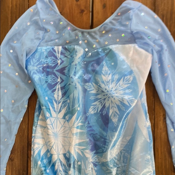 Disney Princess Long Sleeve Leotards - Pink and Blue - Picture 11 of 14